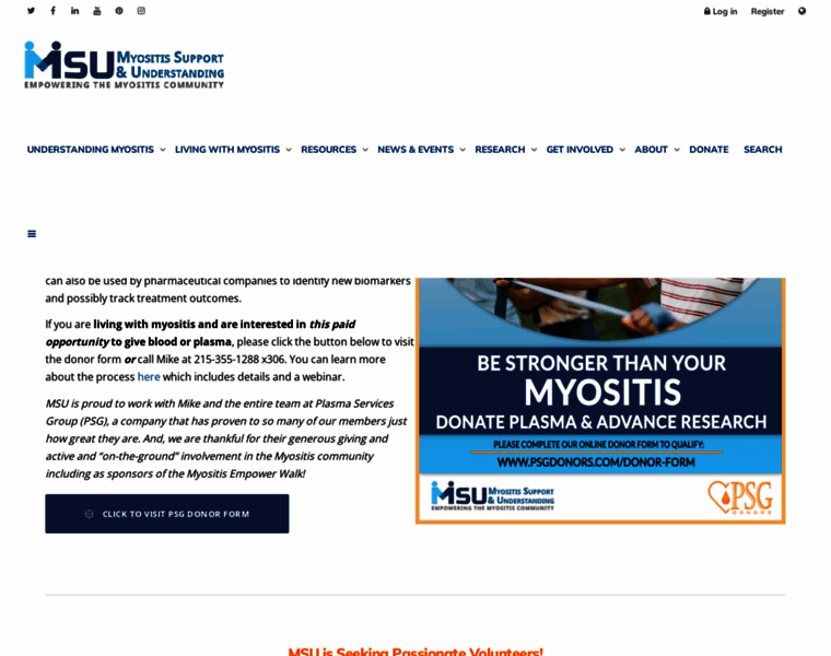 Understandingmyositis.org thumbnail