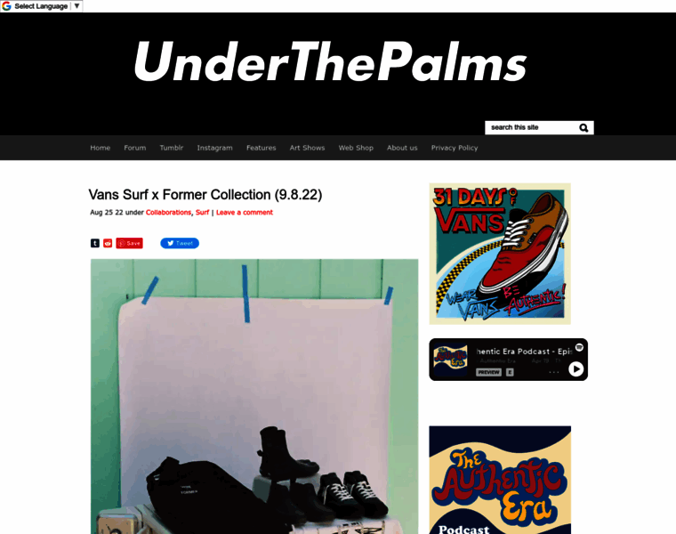 Underthepalmleaves.com thumbnail