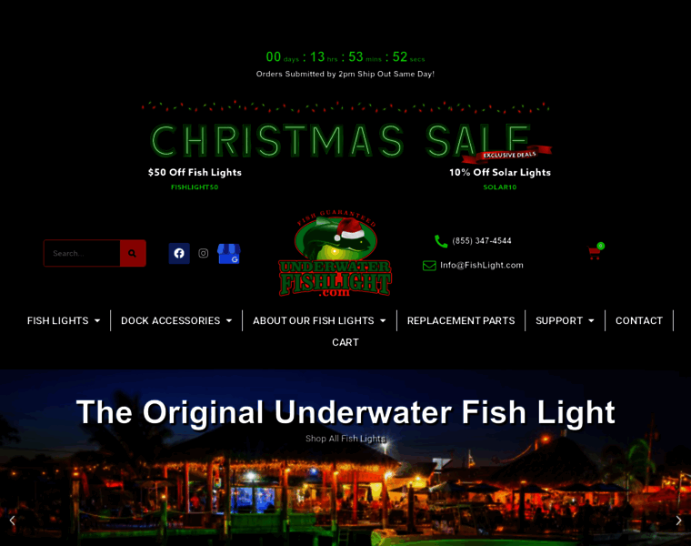 Underwaterfishlight.com thumbnail