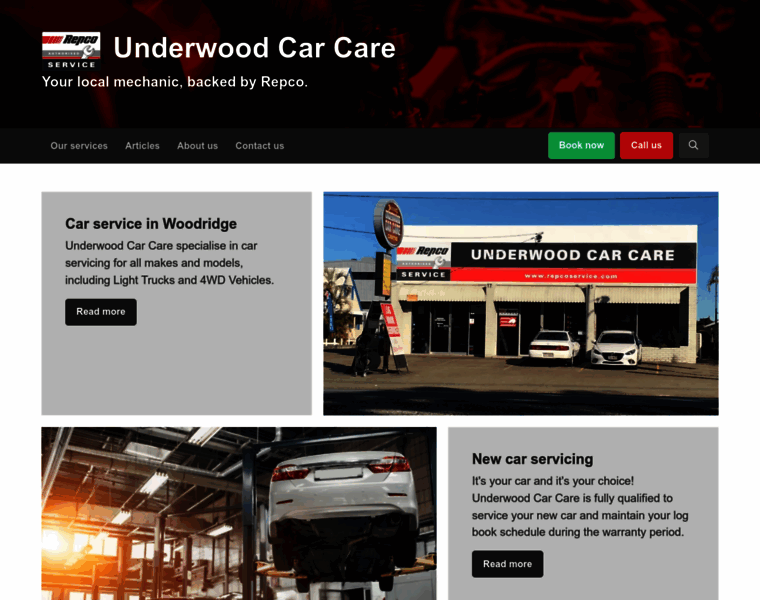 Underwoodcarcare.net.au thumbnail