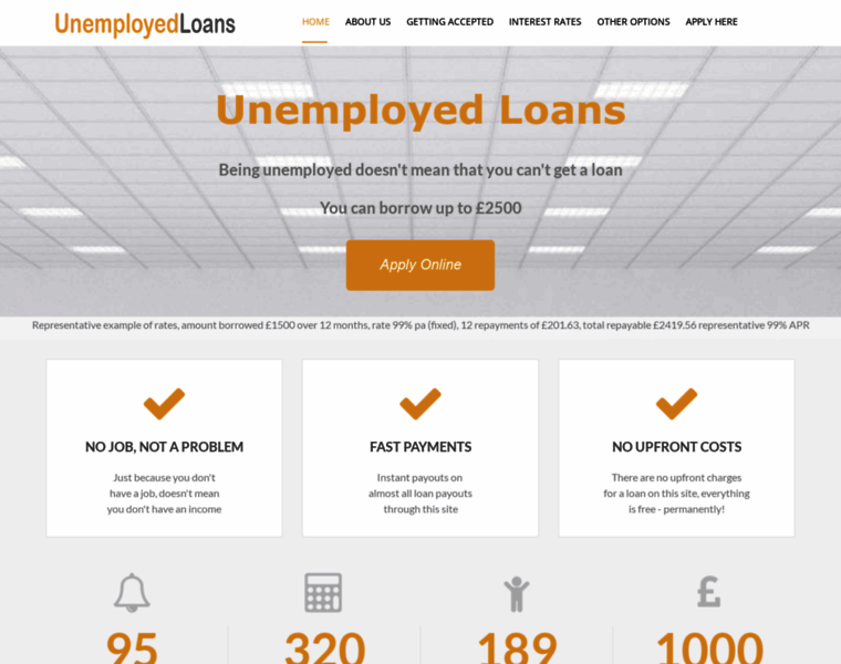 Unemployedloans.co.uk thumbnail