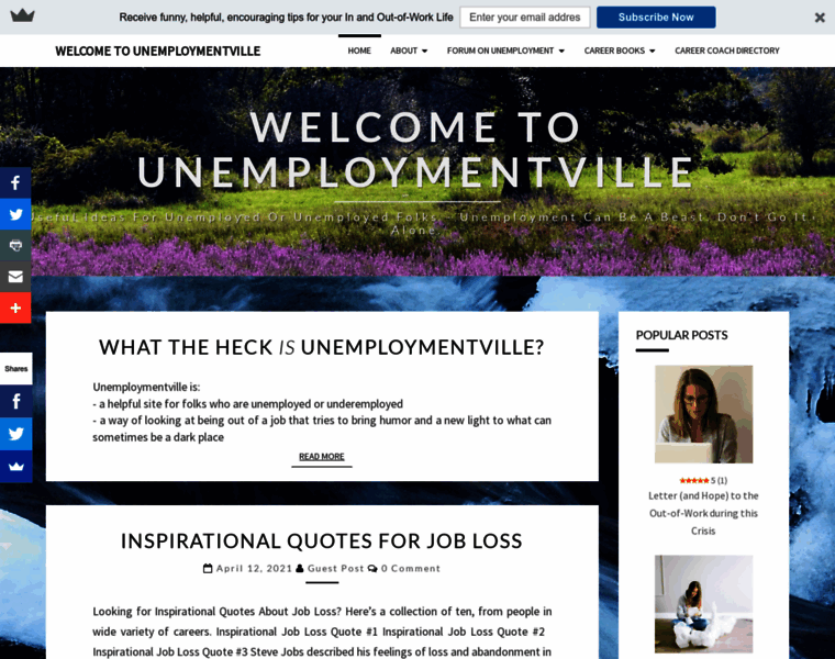Unemploymentville.com thumbnail