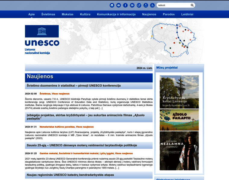 Unesco.lt thumbnail