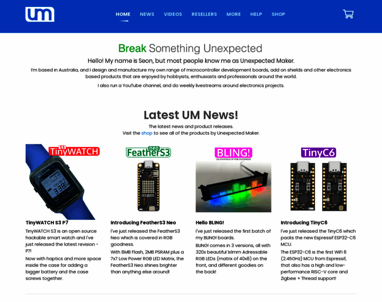 Unexpectedmaker.com thumbnail Unexpectedmaker.com thumbnail