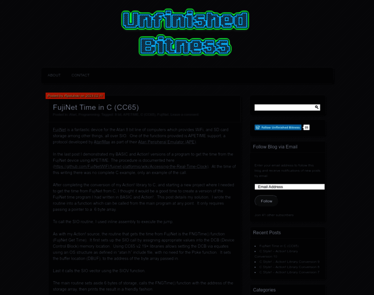 Unfinishedbitness.info thumbnail