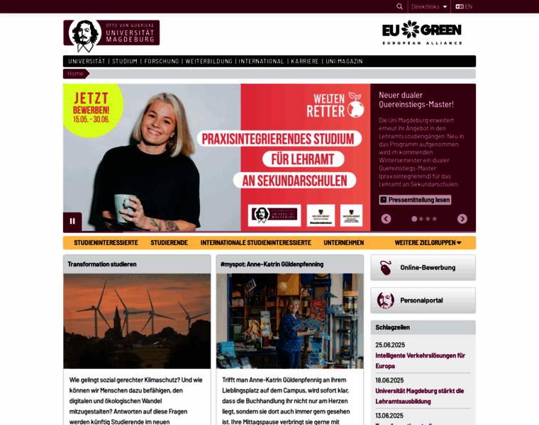 Uni-magdeburg.de thumbnail