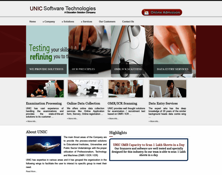Unic-edusolutions.com thumbnail