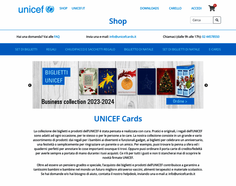 Unicefcards.it thumbnail