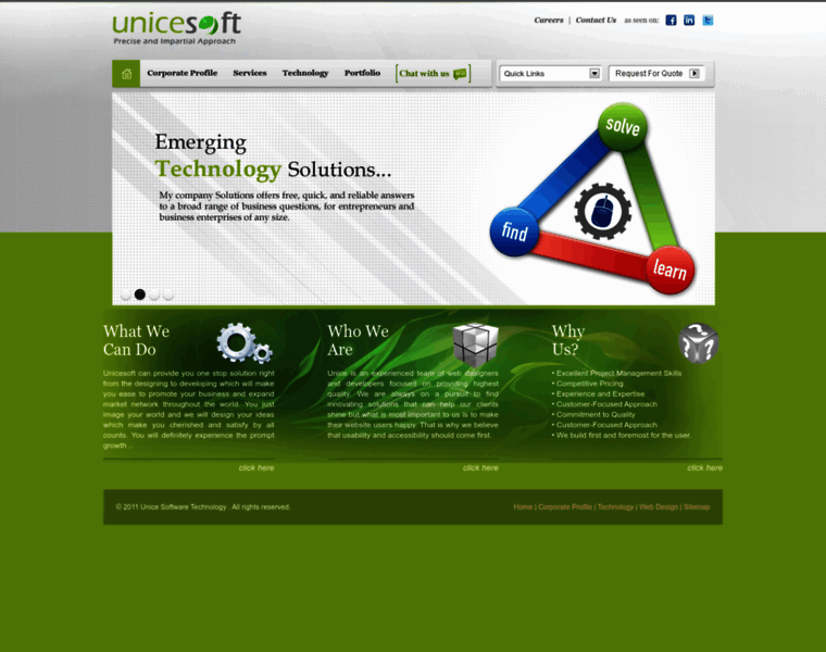 Unicesoft.com thumbnail