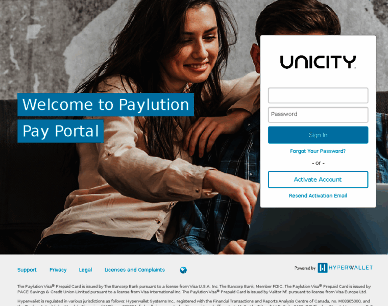 Unicity.paylution.com thumbnail