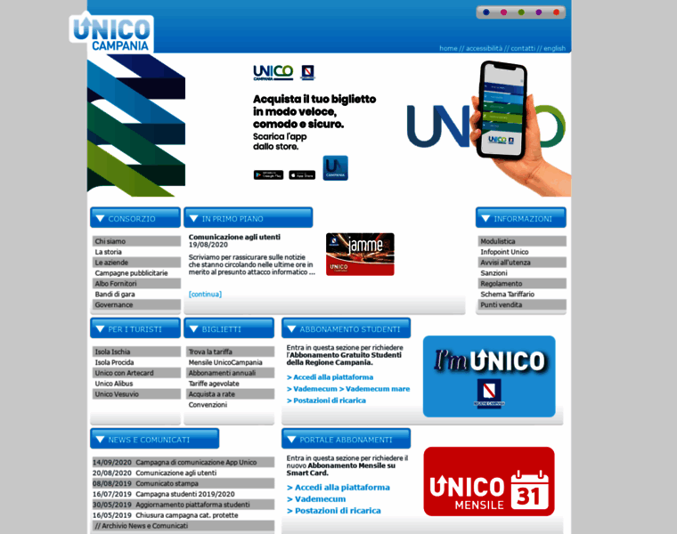 Unicocampania.it thumbnail