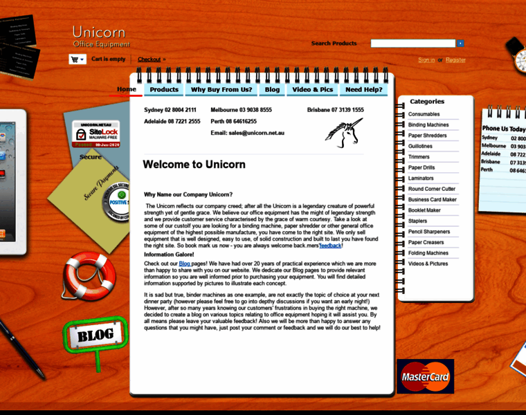 Unicorn.net.au thumbnail