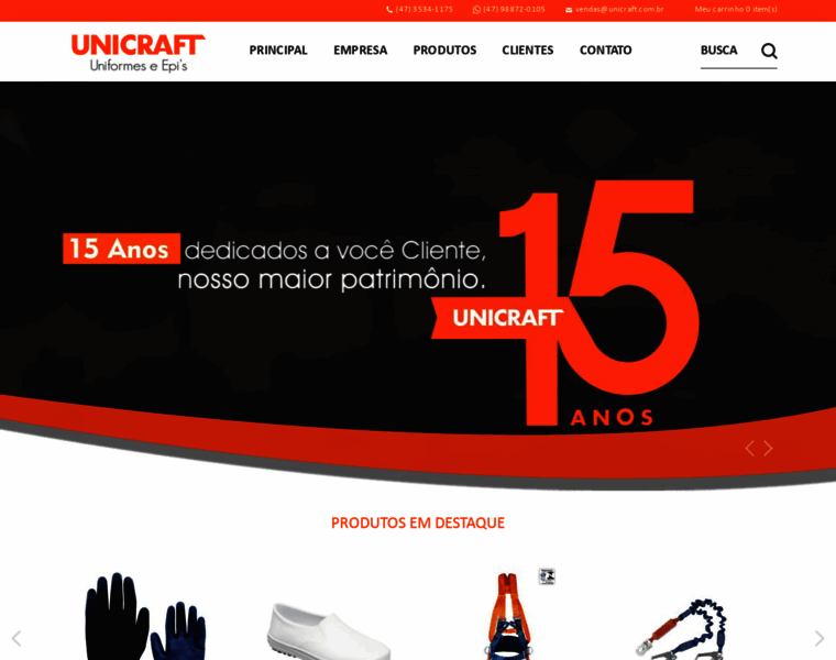 Unicraft.com.br thumbnail