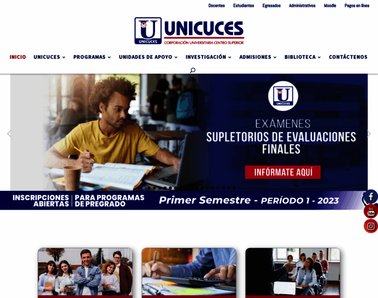 Unicuces.edu.co thumbnail