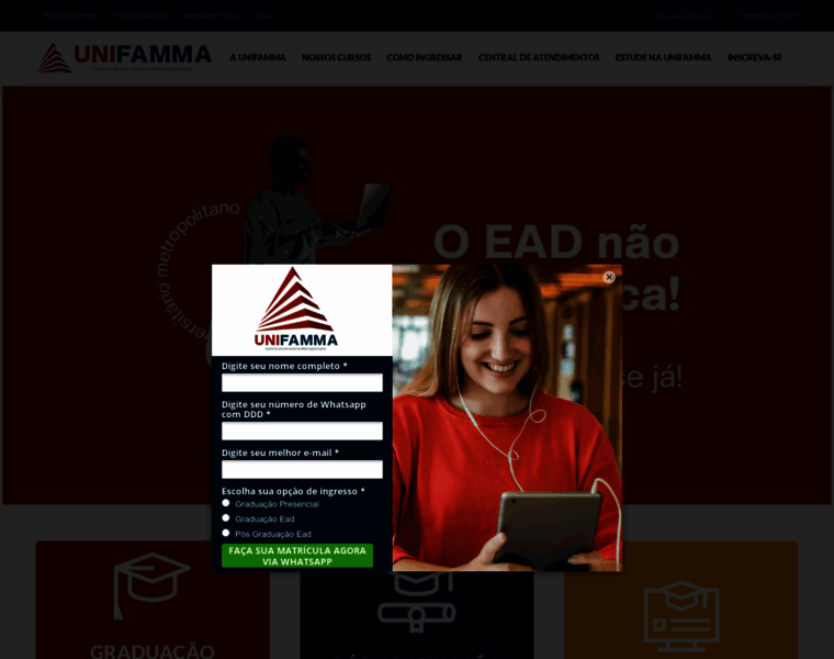 Unifamma.edu.br thumbnail