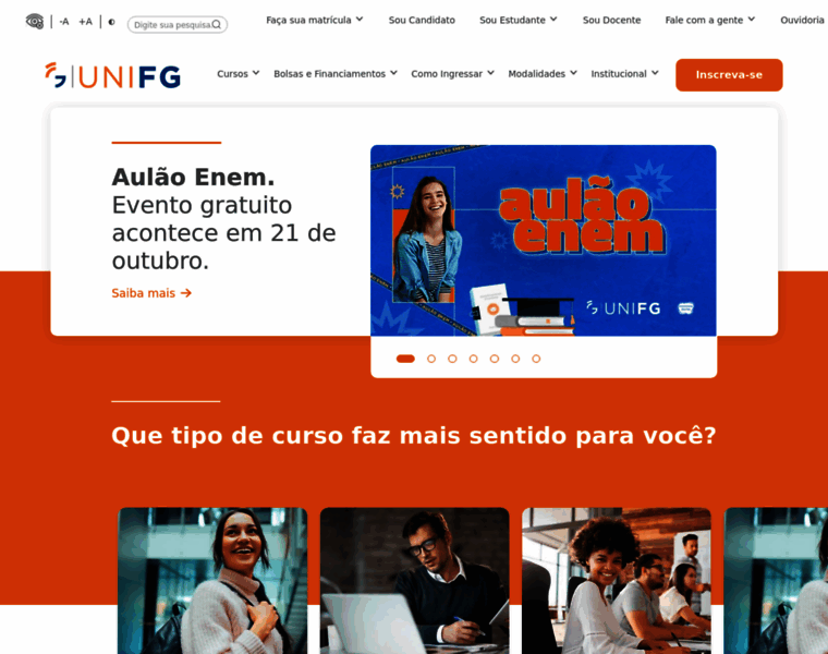 Unifg.edu.br thumbnail