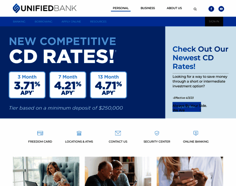 Unifiedbank.com thumbnail
