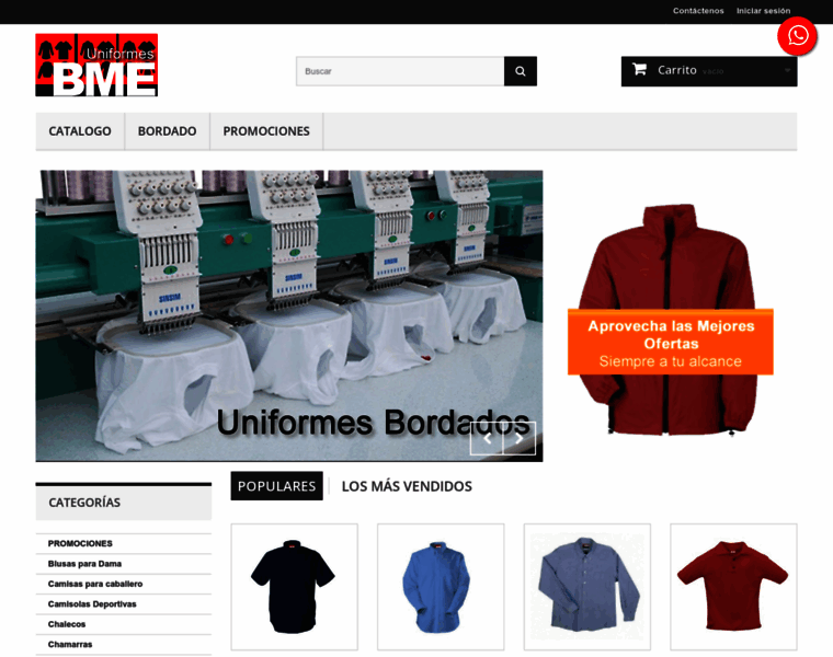 Uniformesbme.com.mx thumbnail Uniformesbme.com.mx thumbnail
