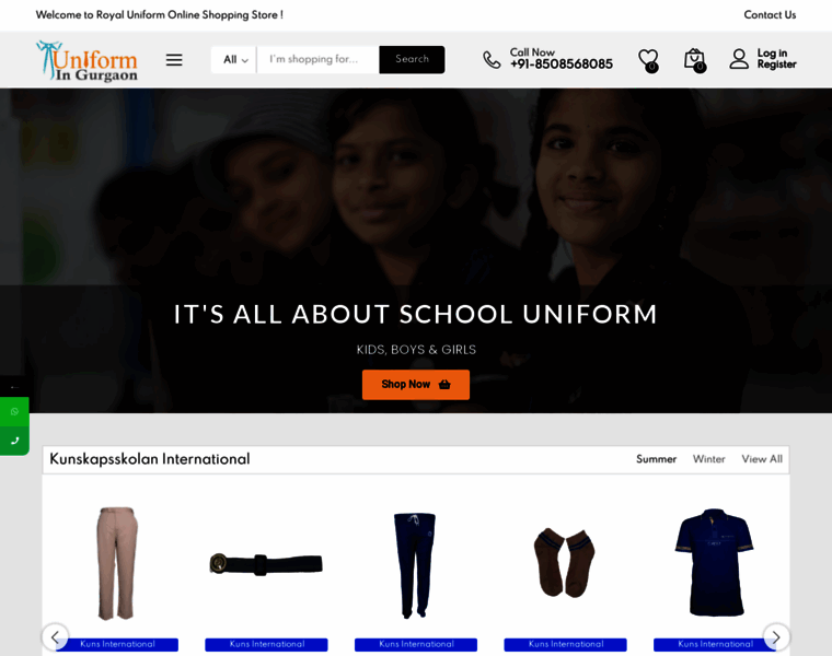 Uniformingurgaon.com thumbnail