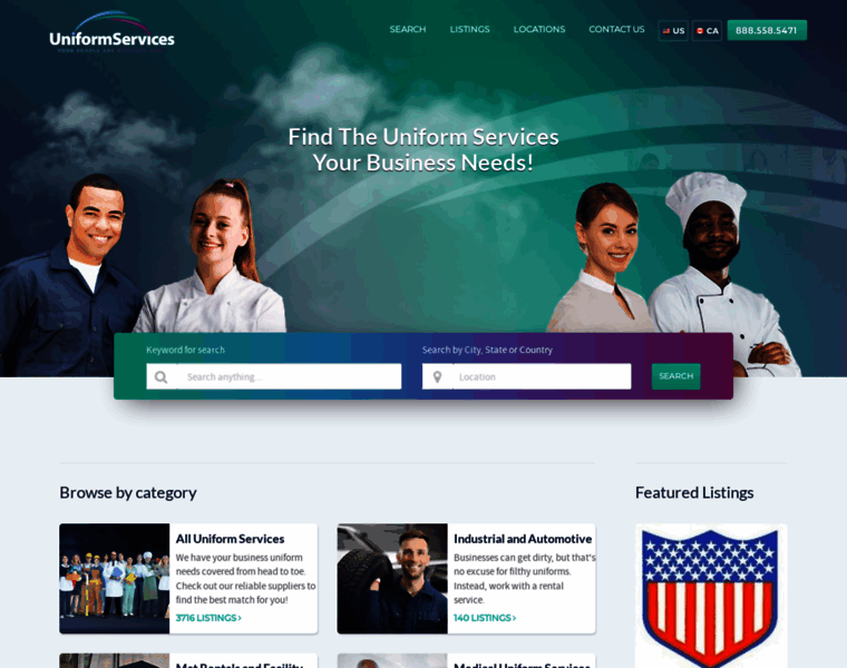 Uniformservices.com thumbnail