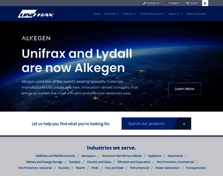 Unifrax.com.au thumbnail