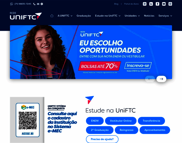 Uniftc.edu.br thumbnail