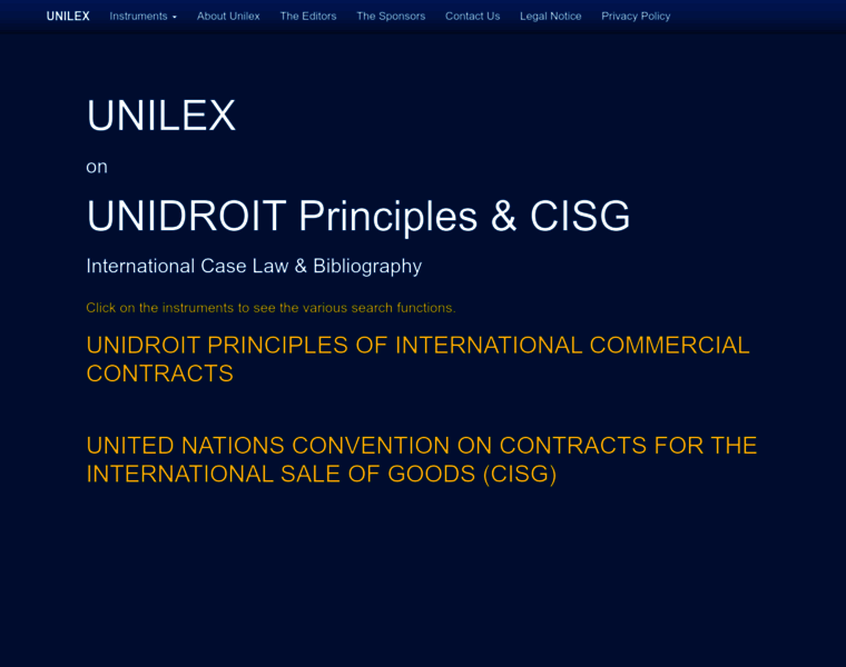 Unilex.info thumbnail