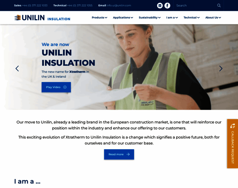 Unilininsulation.co.uk thumbnail
