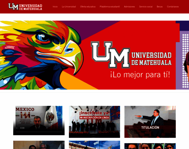 Unimatehuala.edu.mx thumbnail