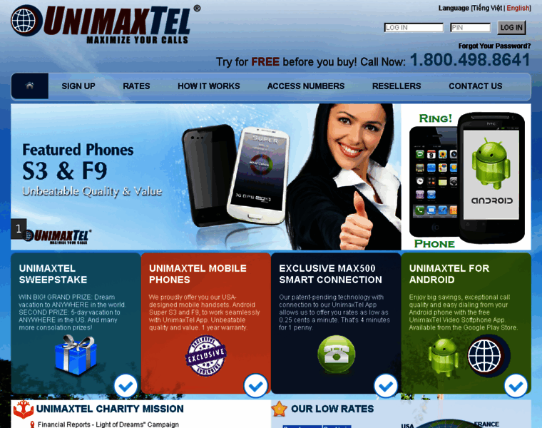 Unimaxtel.com thumbnail