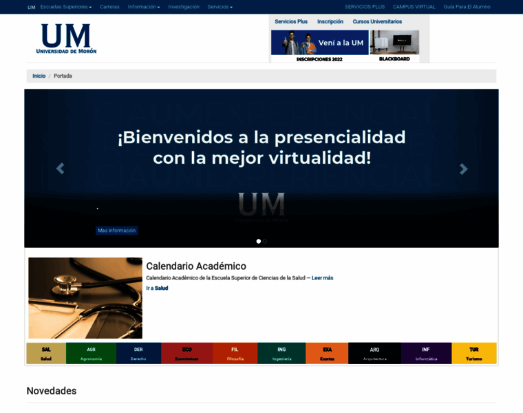 Unimoron.edu.ar thumbnail