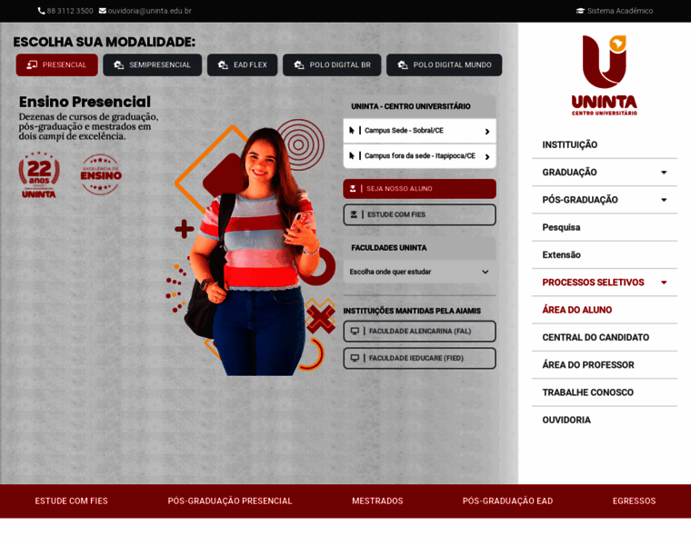 Uninta.edu.br thumbnail