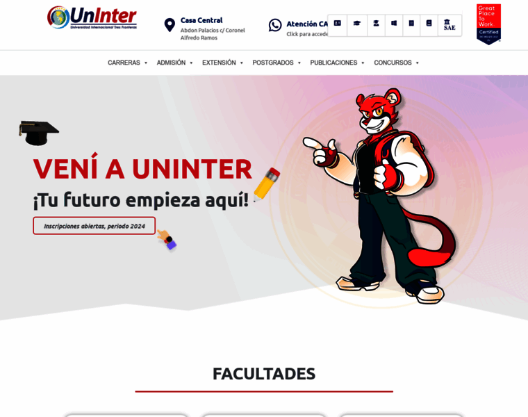 Uninter.edu.py thumbnail