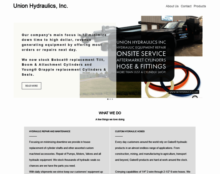Union-hydraulics.com thumbnail