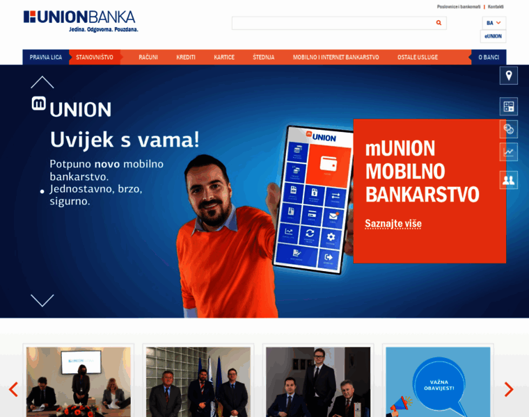 Unionbank.ba thumbnail