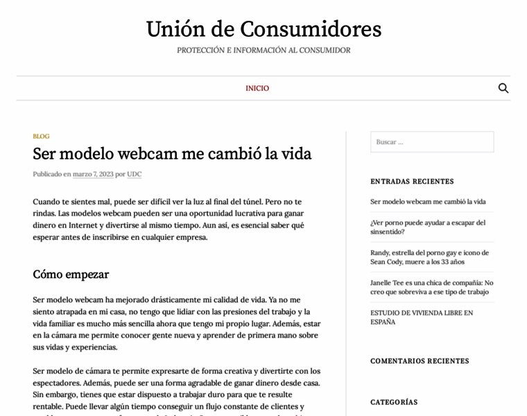 Uniondeconsumidores.info thumbnail