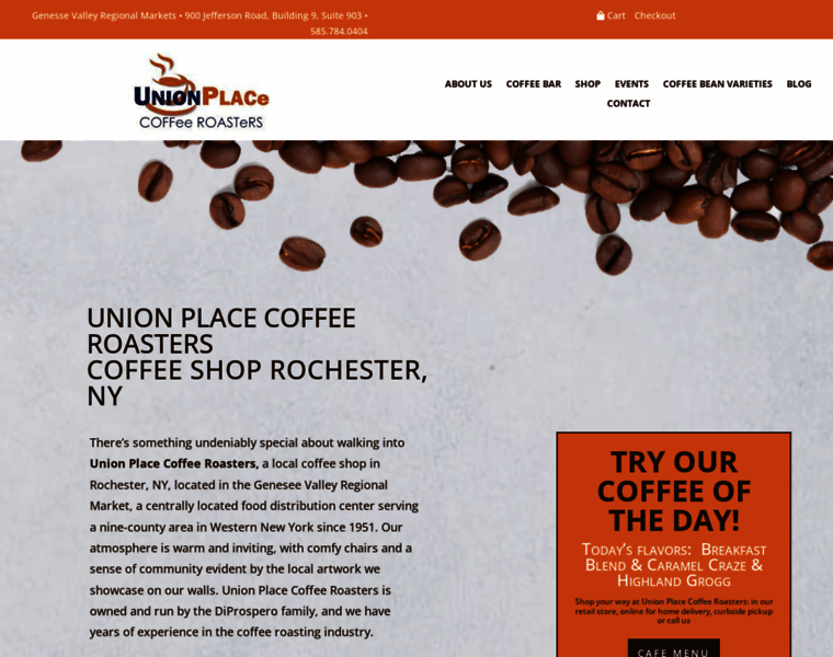 Unionplacecoffeeroasters.com thumbnail