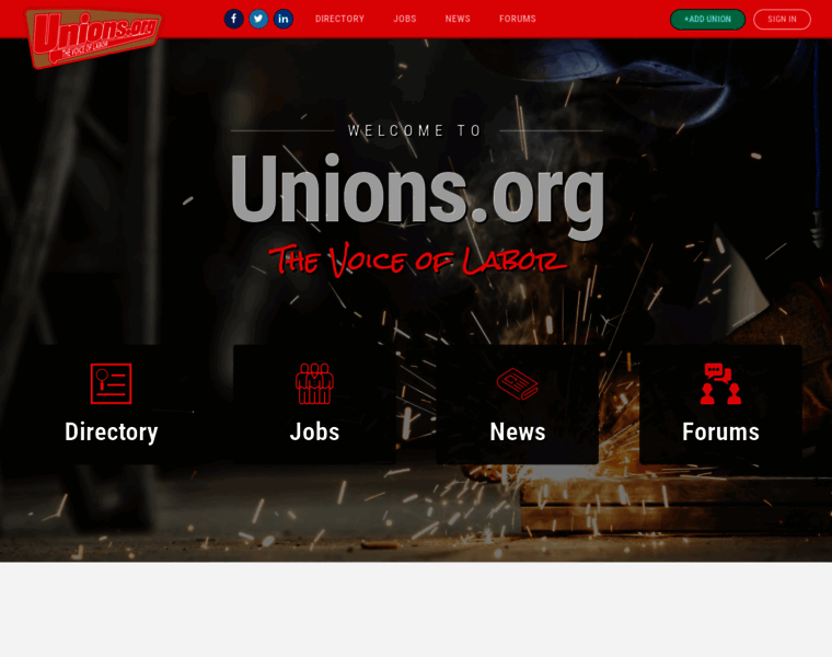Unions.org thumbnail