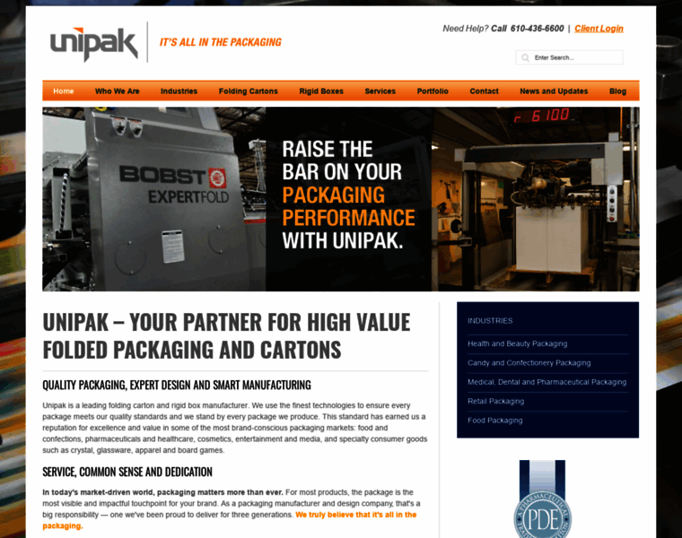 Unipakinc.com thumbnail