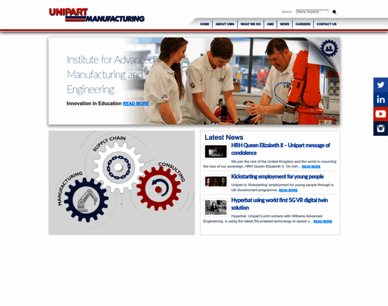 Unipartmanufacturing.co.uk thumbnail