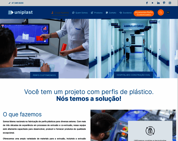 Uniplast.com.br thumbnail