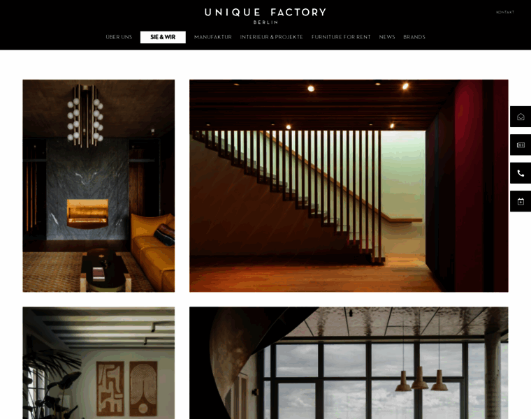 unique-factory.com at WI. Raumausstatter und Polsterei Berlin ...