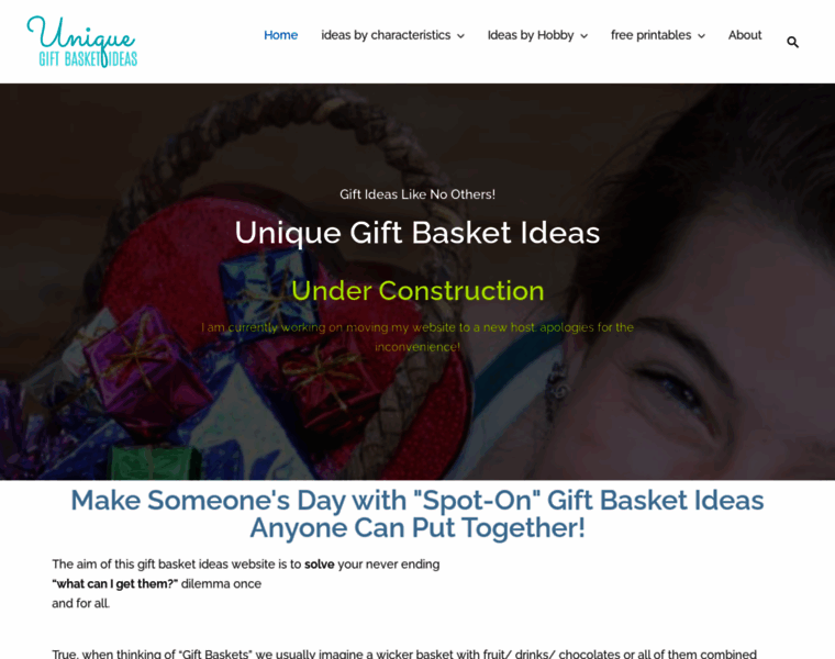 Unique-gift-basket-ideas.com thumbnail