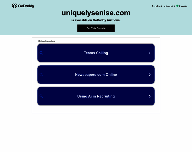 Uniquelysenise.com thumbnail