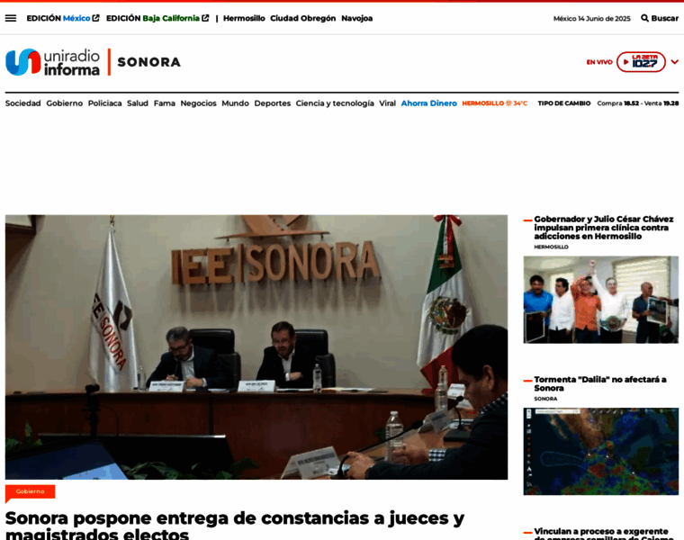 Uniradionoticias.com thumbnail