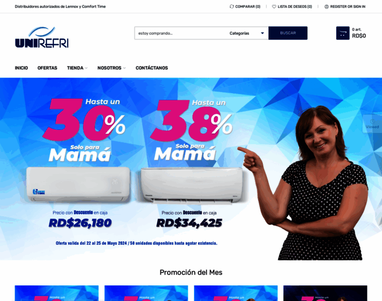 Unirefri.com.do thumbnail