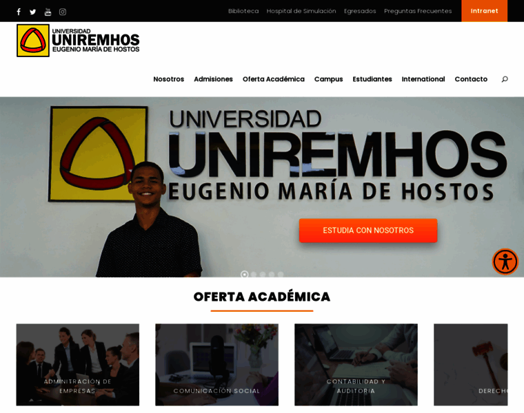 Uniremhos.edu.do thumbnail