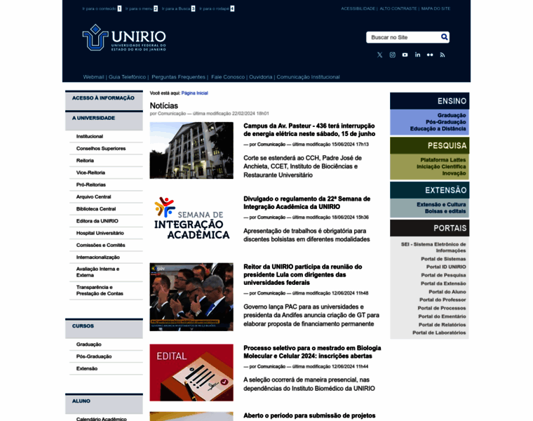 Unirio.br thumbnail