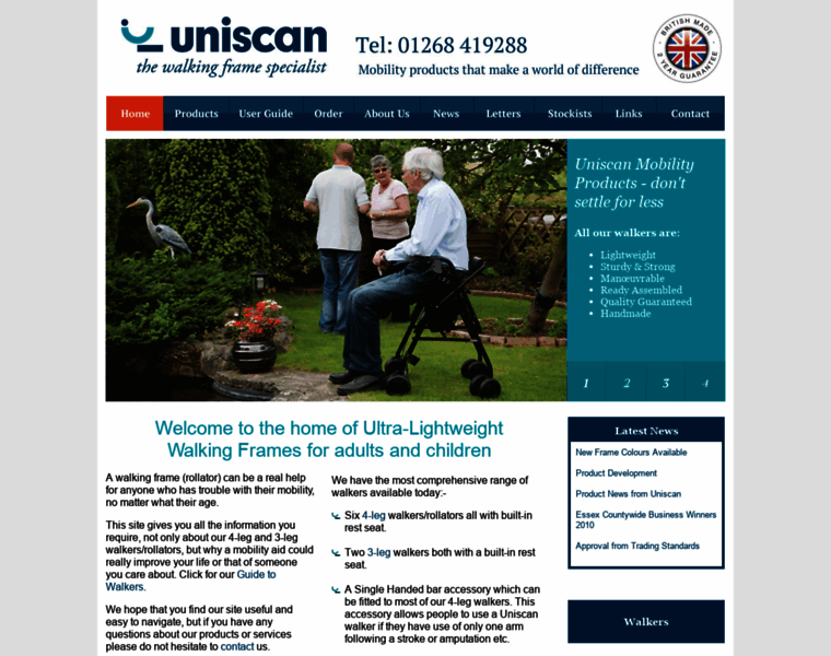 Uniscan-walkers.co.uk thumbnail