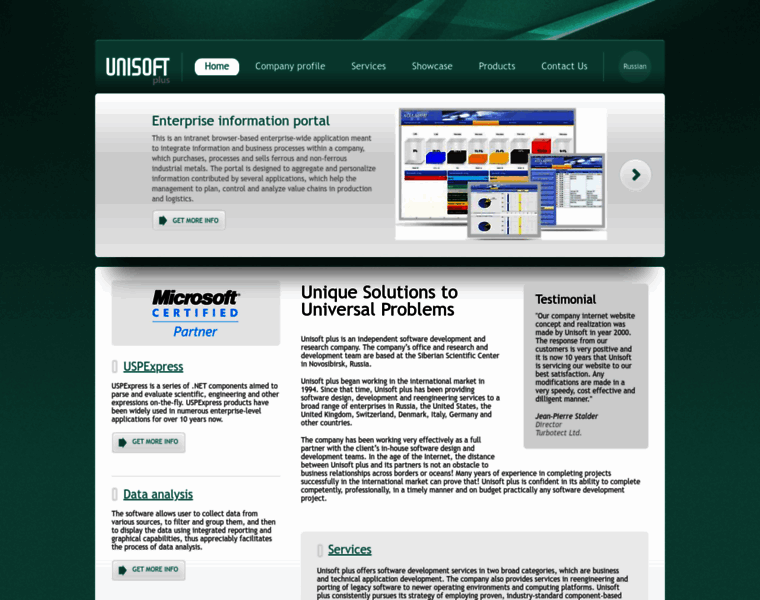 Unisoftplus.com thumbnail